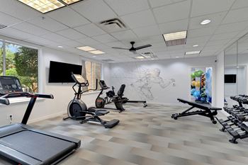 Modern equipment's in gym